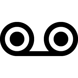 Voicemail Fill Smiley – Icons