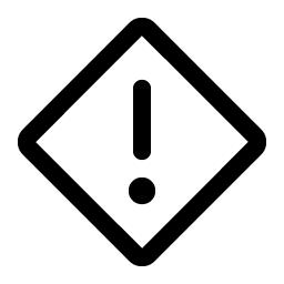 Warning Diamond Smiley – Icons