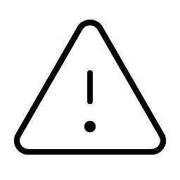 Warning Thin Smiley – Icons