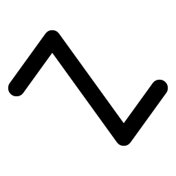 Wave Triangle Bold Smiley – Icons