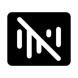 Waveform Slash Fill Smiley – Icons