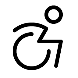 Wheelchair Motion Light Smiley – Icons
