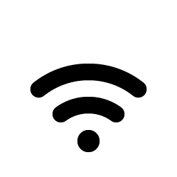 Wifi Medium Bold Smiley – Icons