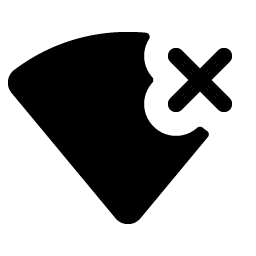 Wifi X Fill Smiley – Icons