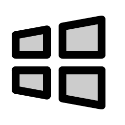 Windows Logo Duotone Smiley – Icons