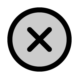 X Circle Duotone Smiley – Icons