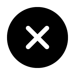 X Circle Fill Smiley – Icons