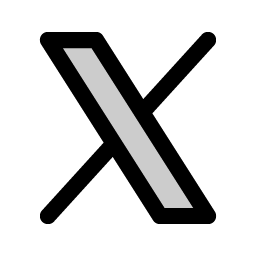X Logo Duotone Smiley – Icons