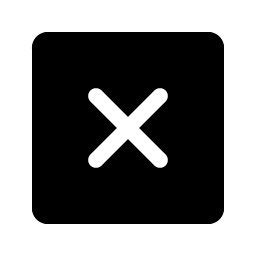 X Square Fill Smiley – Icons
