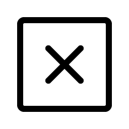 X Square Light Smiley – Icons