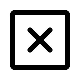 X Square Smiley – Icons