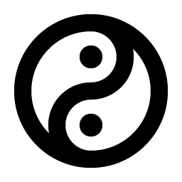 Yin Yang Bold Smiley – Icons
