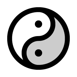 Yin Yang Duotone Smiley – Icons