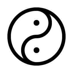 Yin Yang Light Smiley – Icons