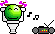 Smiley Emoticons Klo Musik Frau4 Smiley – Klo