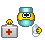 001yellowgesundheit0025 Smiley – Kranke