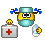 001yellowgesundheit0026 Smiley – Kranke