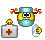 001yellowgesundheit0028 Smiley – Kranke