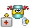 001yellowgesundheit0030 Smiley – Kranke
