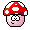Pilz Smiley – Nahrung