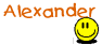 Alexander Smiley – Namen