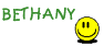 Bethany Smiley – Namen
