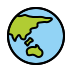 1F30F Smiley – OpenMoji