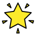 1F31F Smiley – OpenMoji