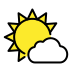 1F324 Smiley – OpenMoji