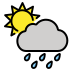 1F326 Smiley – OpenMoji