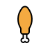 1F357 Smiley – OpenMoji