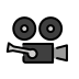 1F3A5 Smiley – OpenMoji