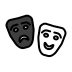 1F3AD Smiley – OpenMoji