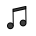 1F3B5 Smiley – OpenMoji