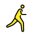 1F3C3 200D 27A1 FE0F Smiley – OpenMoji