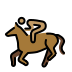 1F3C7 1F3FD Smiley – OpenMoji