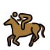 1F3C7 1F3FE Smiley – OpenMoji