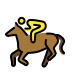 1F3C7 Smiley – OpenMoji