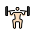 1F3CB 1F3FB Smiley – OpenMoji