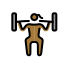 1F3CB 1F3FE 200D 2640 FE0F Smiley – OpenMoji