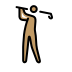 1F3CC 1F3FD 200D 2642 FE0F Smiley – OpenMoji