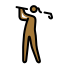 1F3CC 1F3FE 200D 2640 FE0F Smiley – OpenMoji
