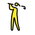 1F3CC FE0F 200D 2640 FE0F Smiley – OpenMoji