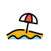 1F3D6 Smiley – OpenMoji