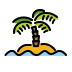 1F3DD Smiley – OpenMoji