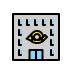 1F3E4 Smiley – OpenMoji