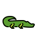 1F40A Smiley – OpenMoji