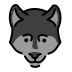 1F43A Smiley – OpenMoji