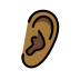 1F442 1F3FE Smiley – OpenMoji