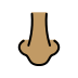1F443 1F3FD Smiley – OpenMoji